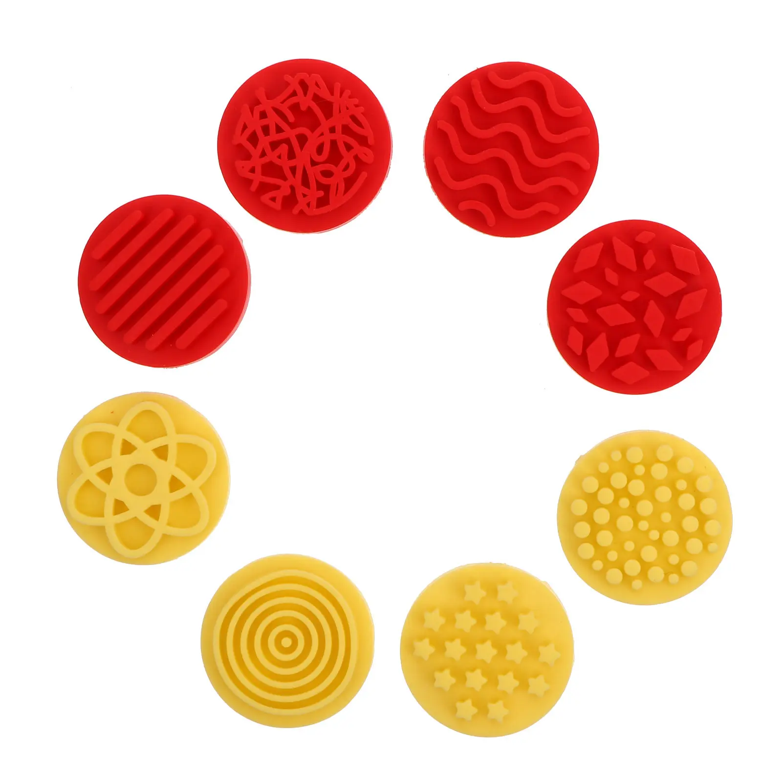 

Набор из 8 резиновых штампов для рисования, экологичные пальчиковые штампы для раннего развития, для малышей, для рисования, творчества, граффити