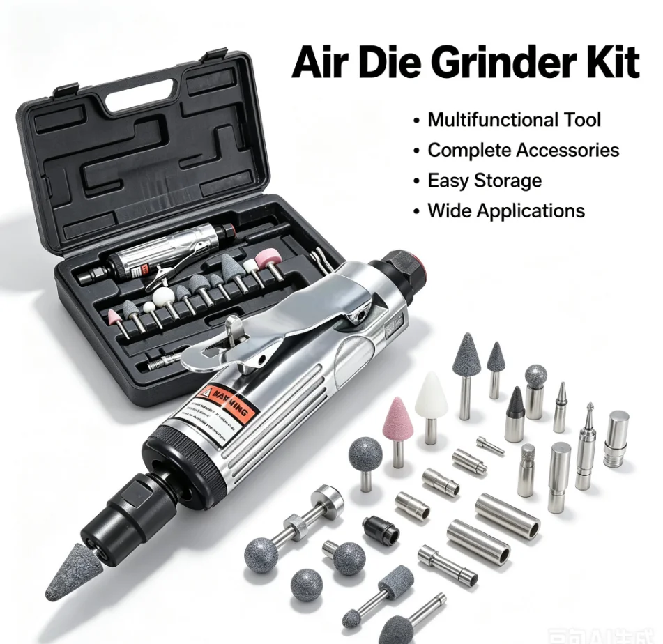Air Die Grinder, with 1/4