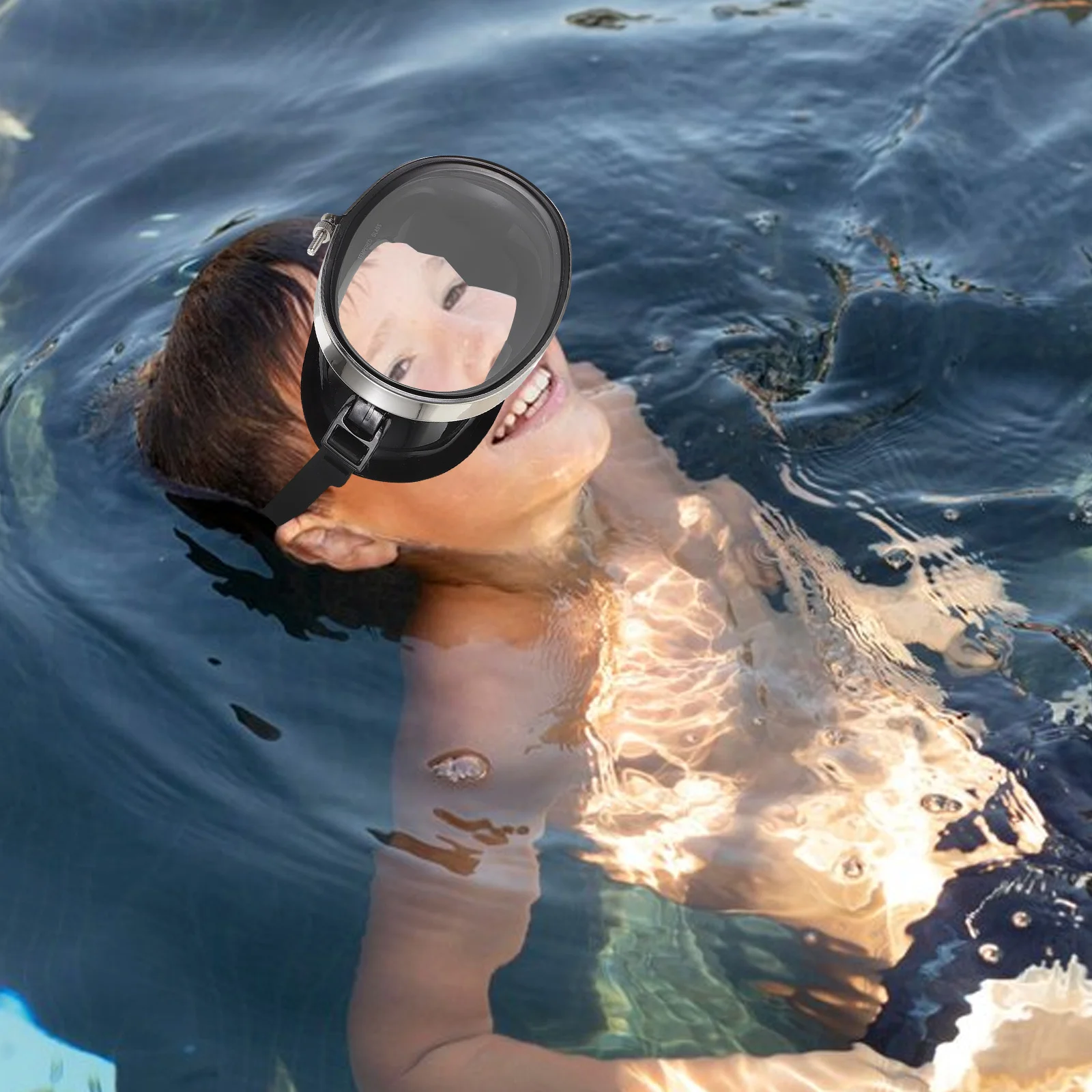 Occhialini da immersione Occhiali da sub Equipaggiamento Maschera comoda Nuoto per adulti Divisorio per uomo