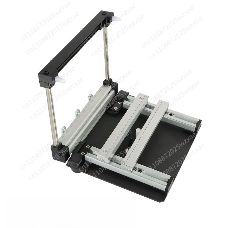 

SMT stencil press, manual solder paste press 20x20cm stencil workbench for PCB assembly
