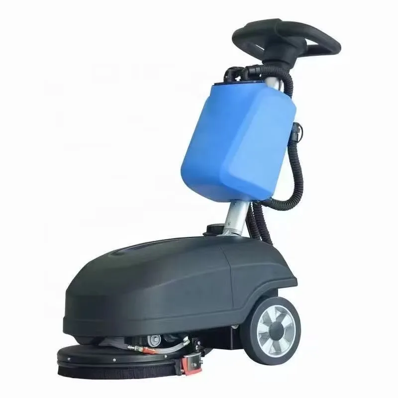 

Compact Walk-behind Industrial Floor Washing Machines Home Floor Scrubber Cleaning for Supermarket