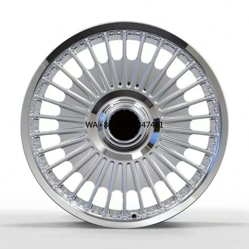 

2-Piece High Performance Aluminum Alloy Wheels 5x114.3/5x120/5x112 20-24 Inch Customizable DBS DB11 DB12 Rim Polished