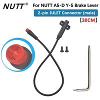 NUTT Magnetic Induction Line Sensor 2-pin JULET Connector Male 30CM For Scooter E-bike A5-D Y-5 2 4 Pistons Electric Brake Lever