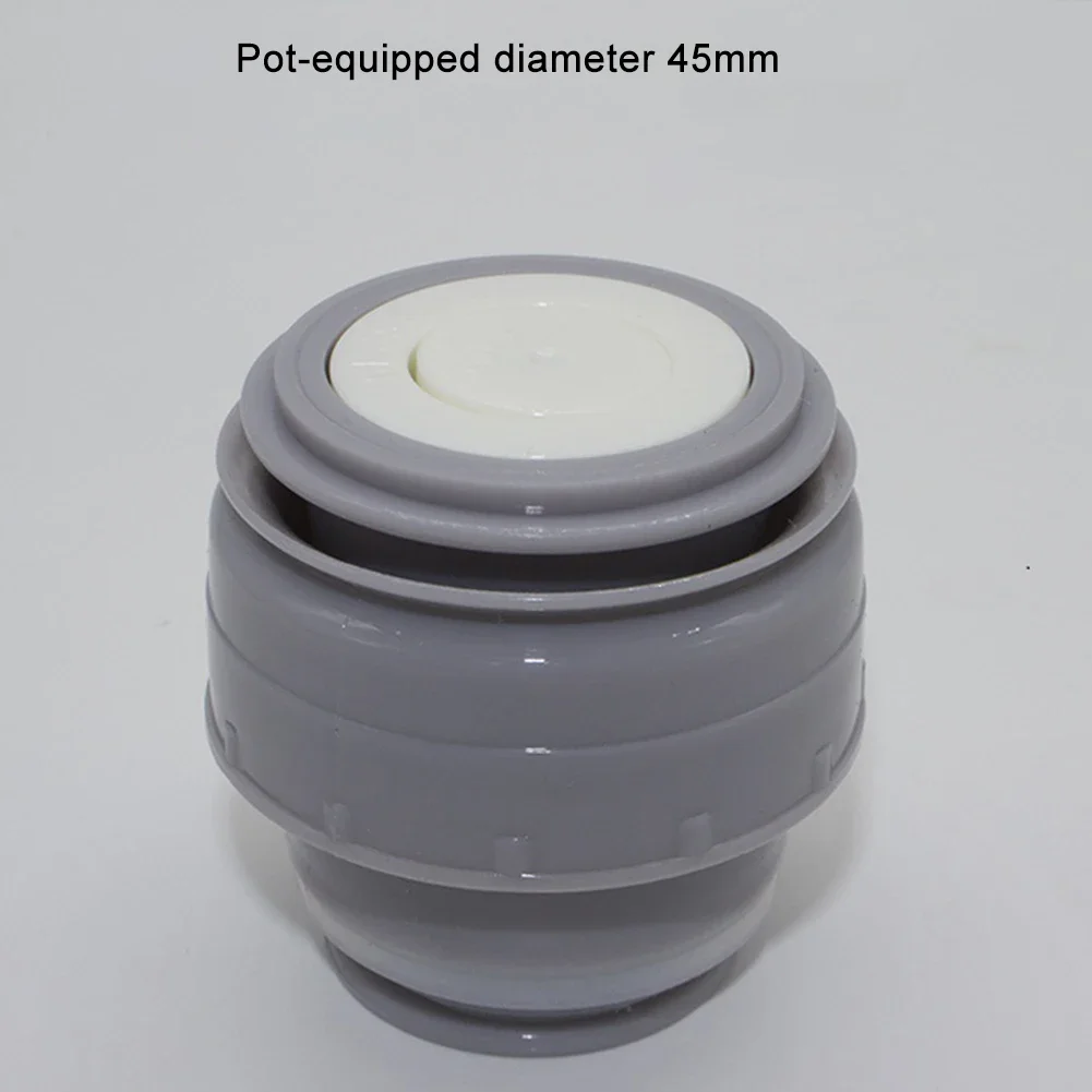 Cup Insert Thermos Lid PP Material Silicone Sealing Strip Vacuum Insulation Diameter 45mm Easy To Clean 100% BPA