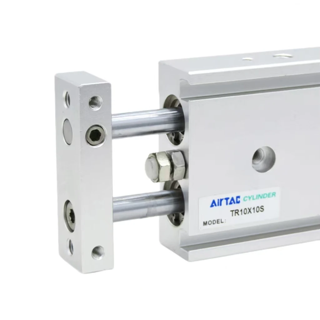 Airtac TR6/10/16/20/25/32-10X20X30X40X50X60X70X80X90X100X125X150X175X200S Pneumatischer Doppelstangenzylinder – Detail 4