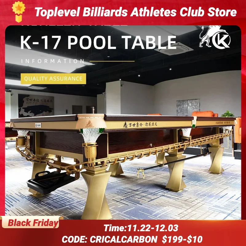 konllen pool table KL-17 standard commercial home black eight strokes brand agent