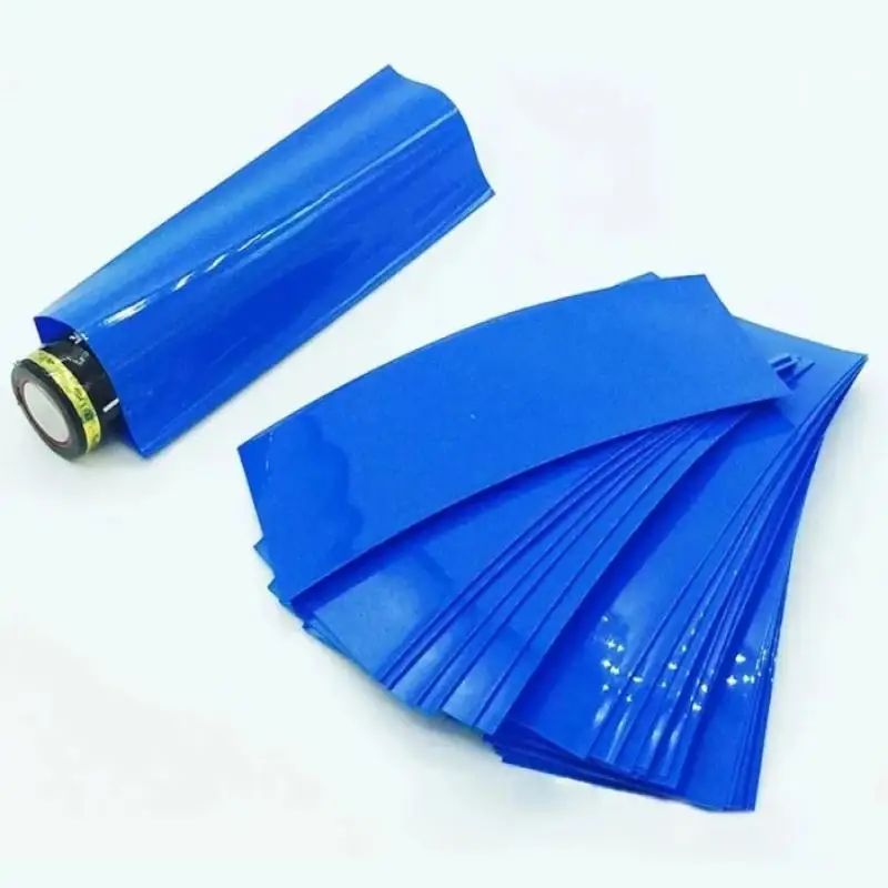

100 Pcs 30mm x72mm PVC Heat Shrink Tube Multi-Color 18650 Battery Wraps Replacement DIY Lithium Battery Cover 〔YY26〕