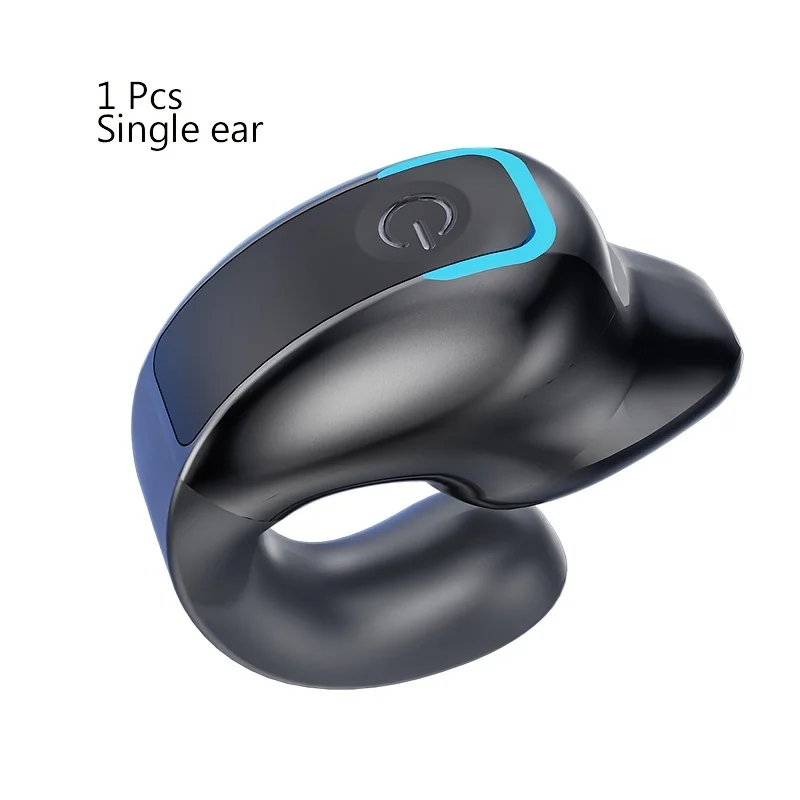 GD28 Headset Bluetooth Klip Telinga Tidak Masuk Ke Dalam Telinga Headset Nirkabel Suara Stereo Bisnis Olahraga Kebugaran Lari Headset Tunggal