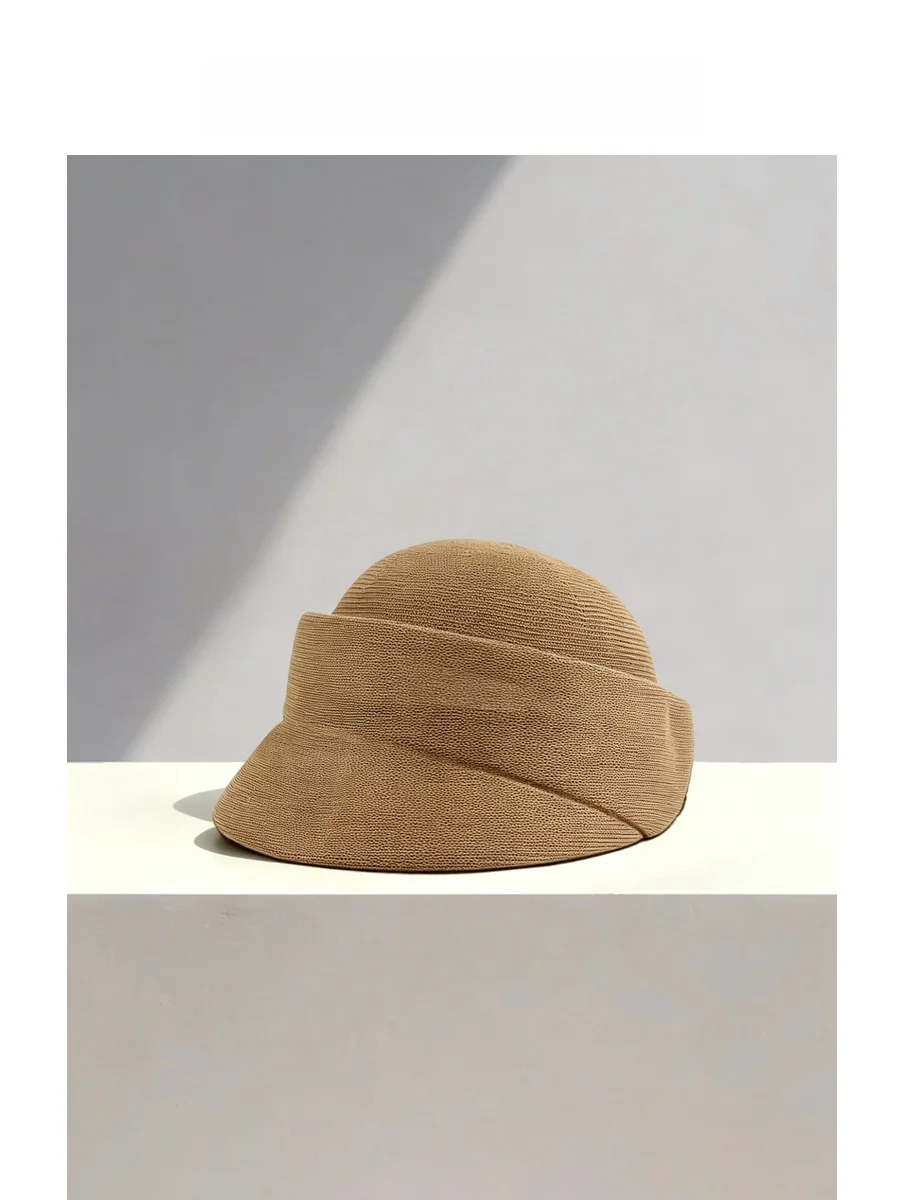 fetsbuy-boina-redonda-transpirable-tejida-con-diseno-calado-para-mujer-sombrero-elegante-para-chica-gorra-estilo-newsboy