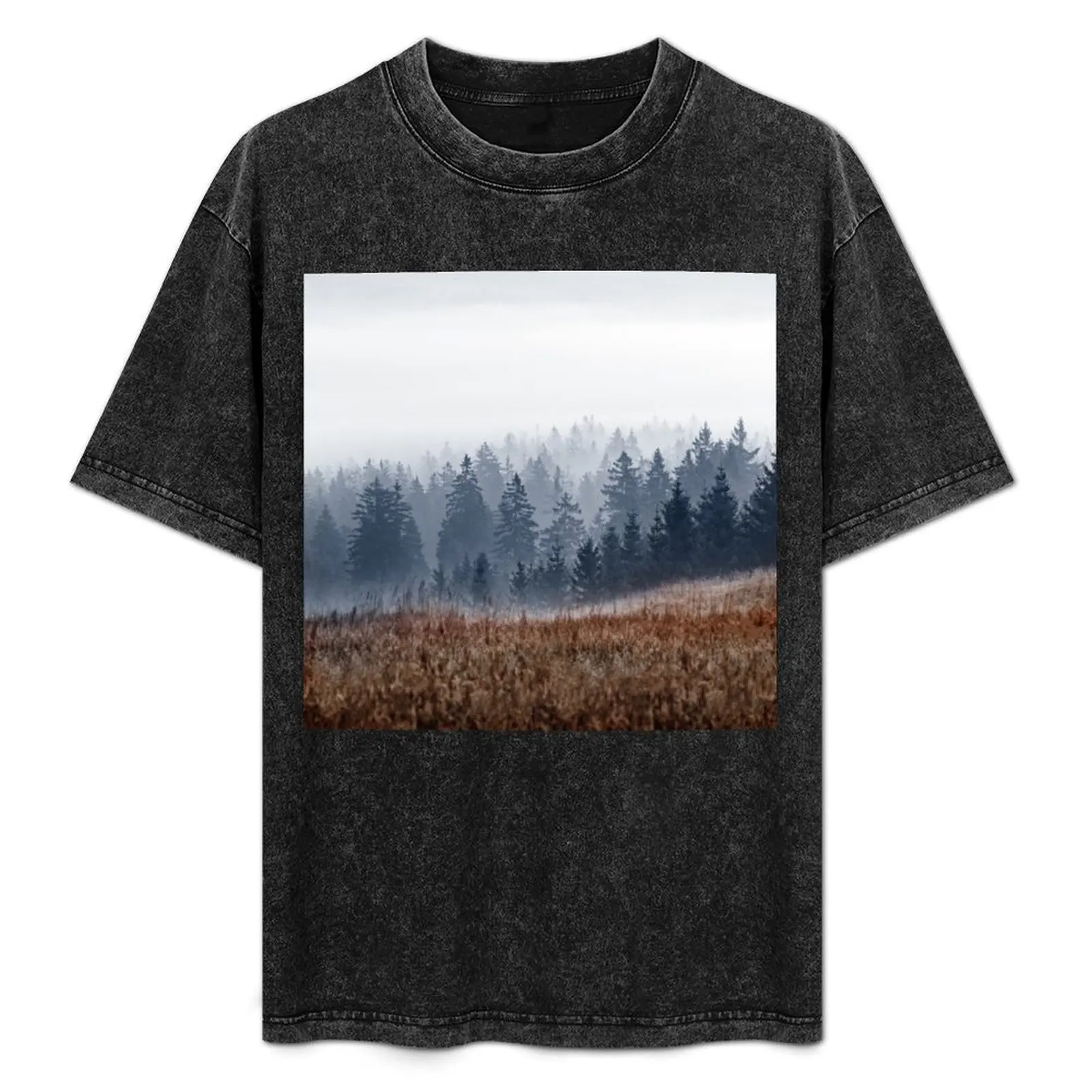 Lost In Fog T-Shirt Plus Size Quick Dry Sports Tee