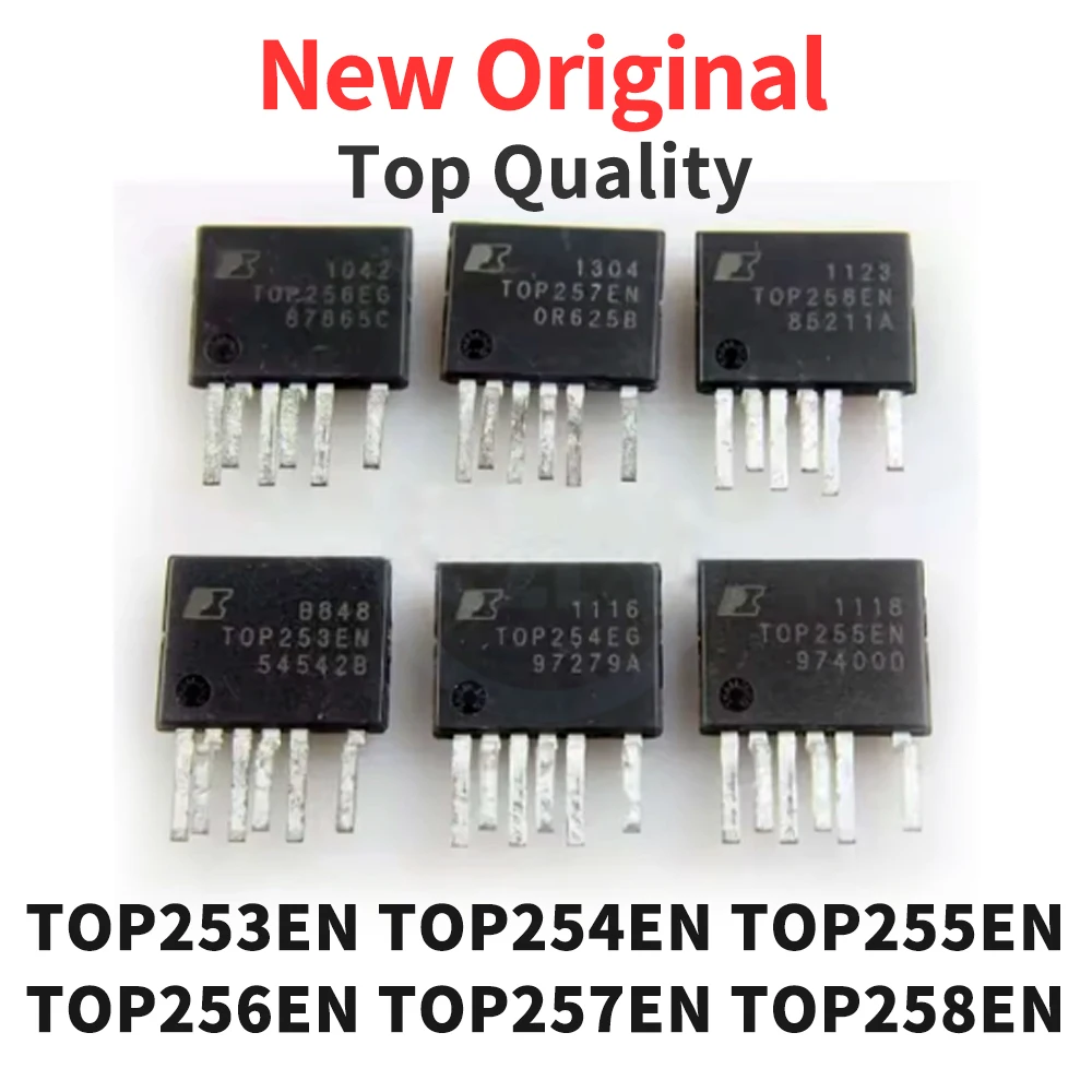 (10 قطع) TOP253EN TOP254EN TOP255EN TOP256EN TOP257EN TOP258EN TOP256 ESIP7C LCD رقاقة إدارة الطاقة جديد الأصلي
