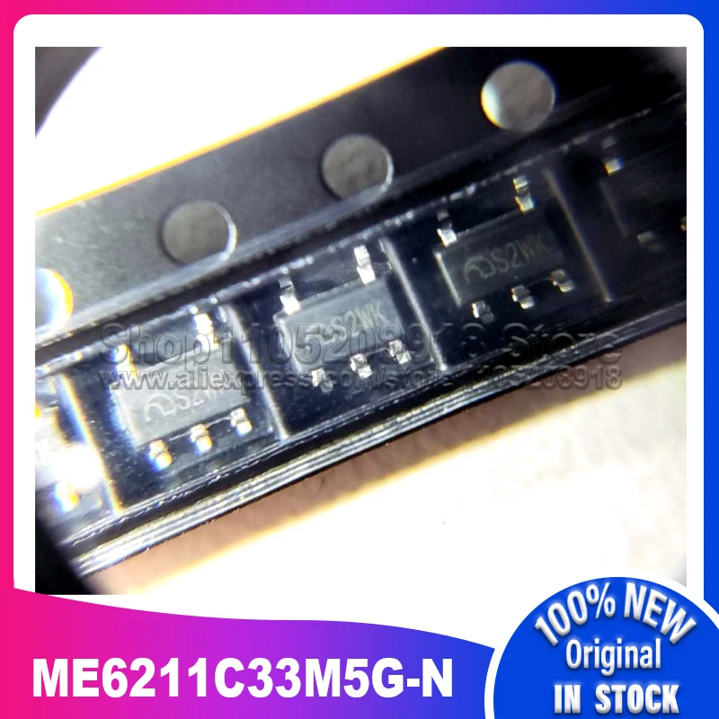 

1000PCS/LOT ME6211C33M5G-N ME6211C33M5G S2RC SOT-23-5 100% New Spot stock