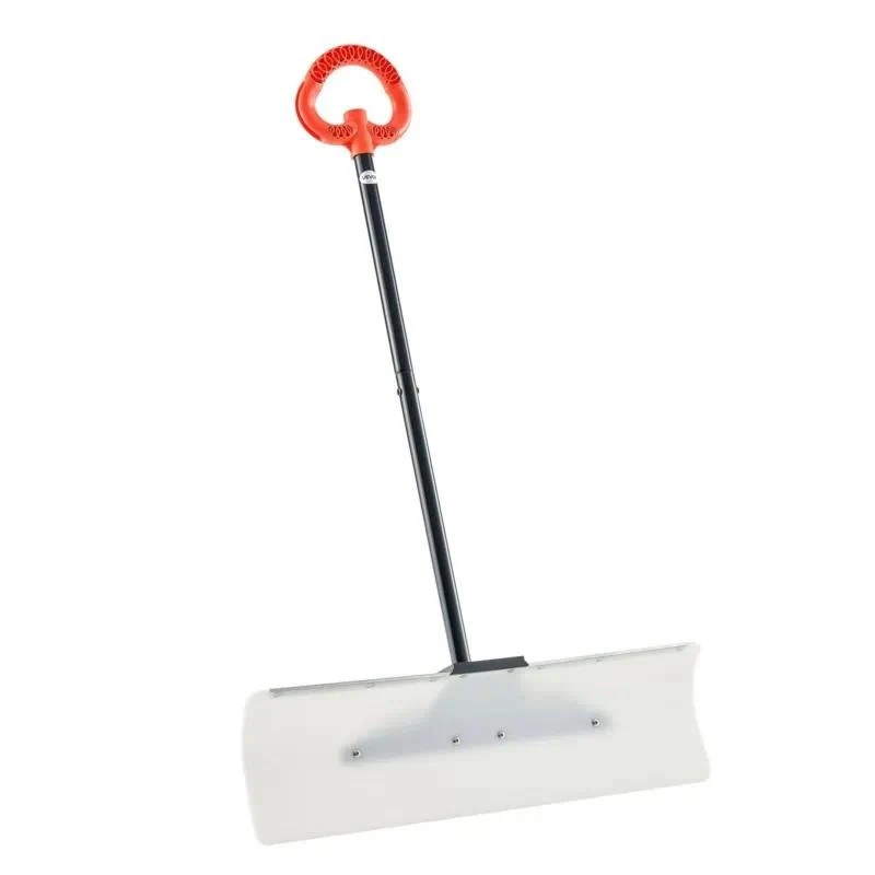 Ergonomic snow shovel 30-inch blade with metal edge outdoor winter snow removal tool