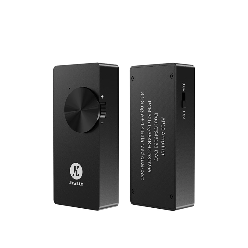 JCALLY AP10ถอดรหัส Balance เครื่องขยายเสียงหูฟัง CS43131 * 2 USB C To 3.5แจ็ค4.4มม.เครื่องปรับจูนเสียงประเภท-C hiFi AMP 32Bit 384KHz DS