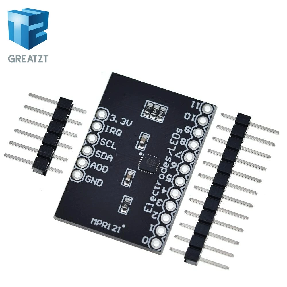 GREATZT MPR121 Breakout V12 Capacitive Touch Sensor Controller Module I2C keyboard Development Board For Arduino