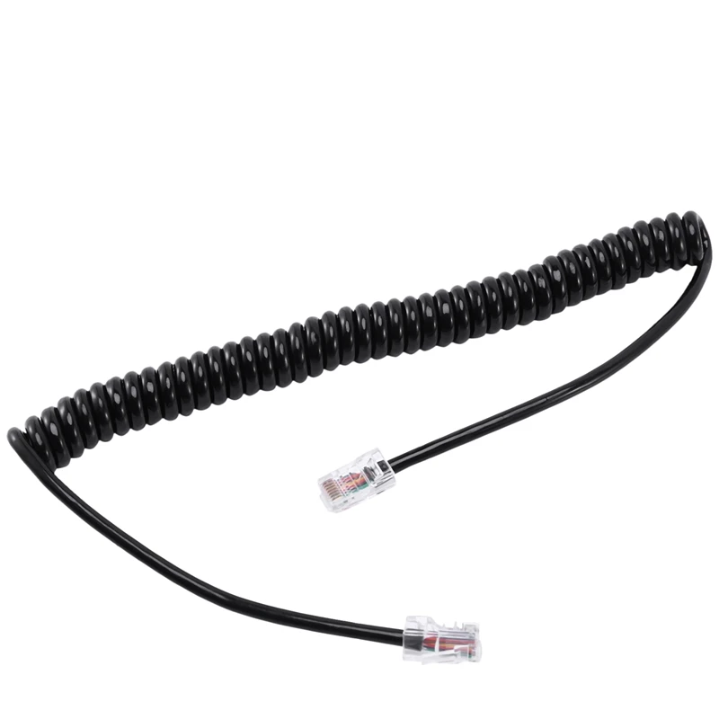 5X 8Pin Microphone Cable Cord For Icom Mobile Radio Speaker Mic HM-98 HM-133 HM-133V HM-133S DTMF For IC-2200H IC-2800H