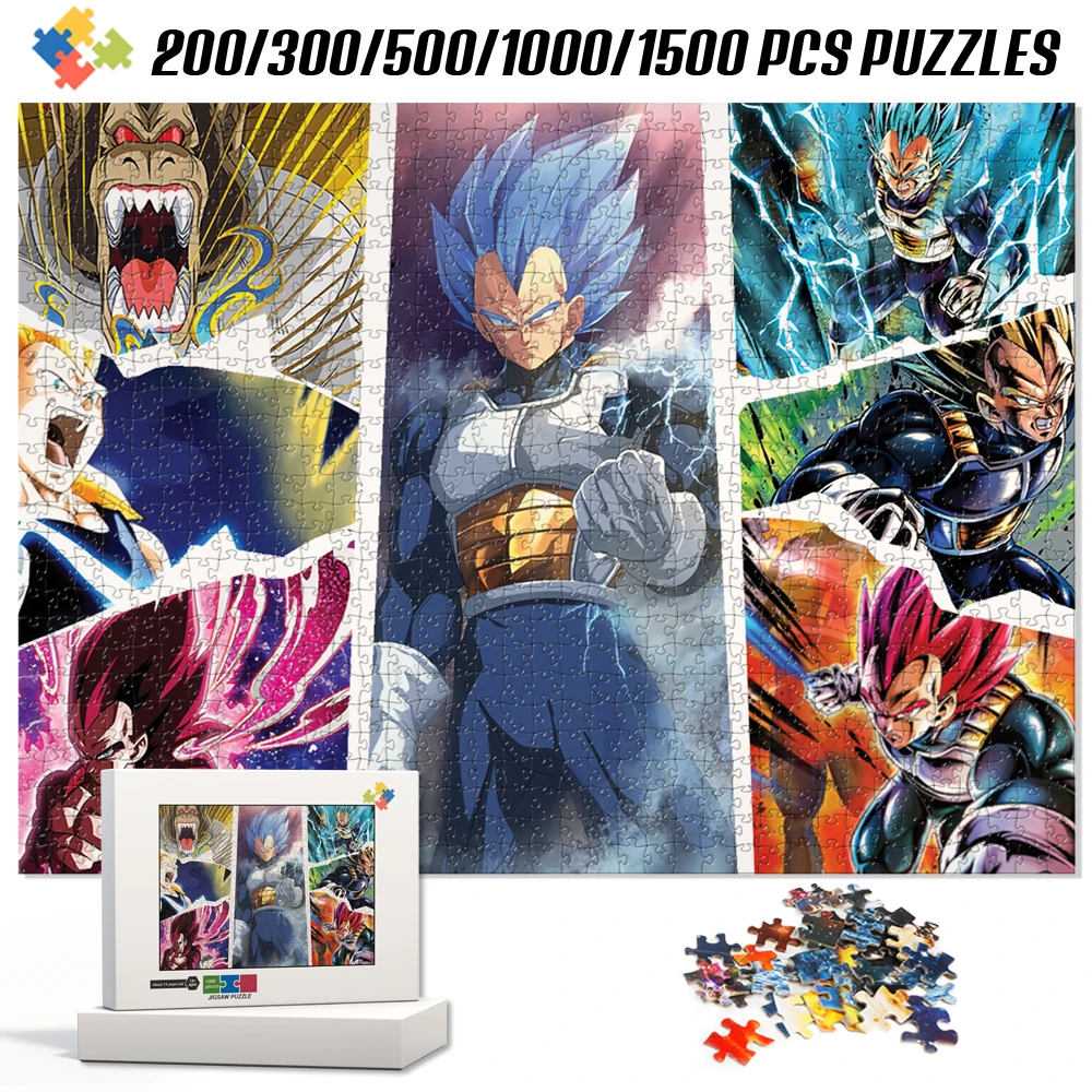 

Jigsaw Puzzles Dragon Ball Classic Roles 1000 Pieces Puzzles for Adults Kids Montessori Learning Toy Brain Teaser Pastime Games