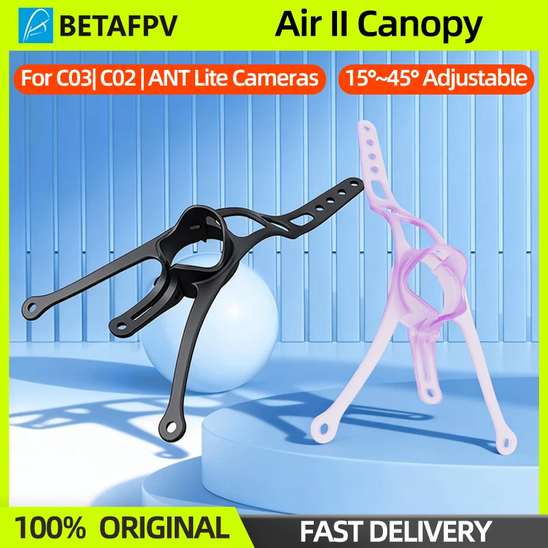

Купол для FPV-камеры BETAFPV Air II Canopy ANT Lite/C02/C03 для FPV-рамок Air75 II, Meteor75 Pro, Air65 1S Whoop Drone