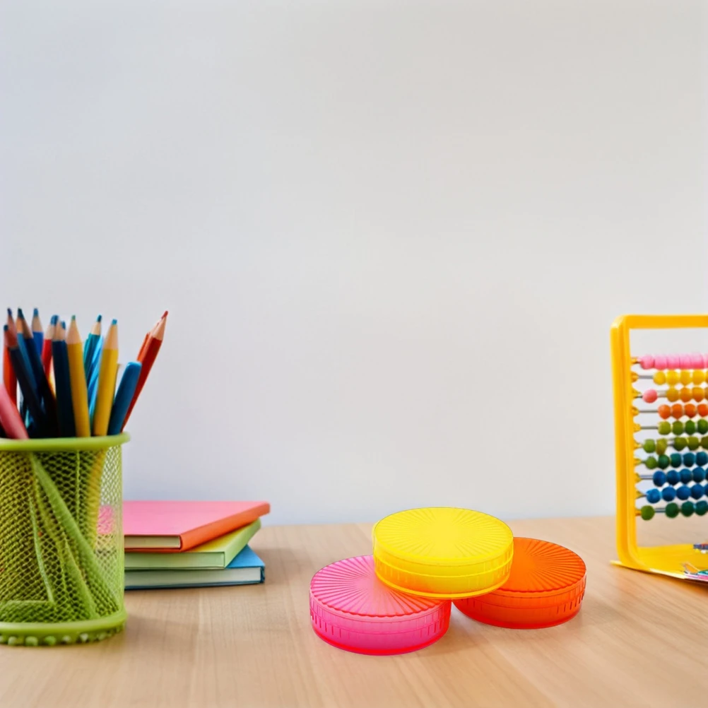 

5pcs Sponge Bill Counter Cash Counting Tasks Water Absorption Easy Clean Plastic Finger Moistener Sorting Paper Wet Sponge Box