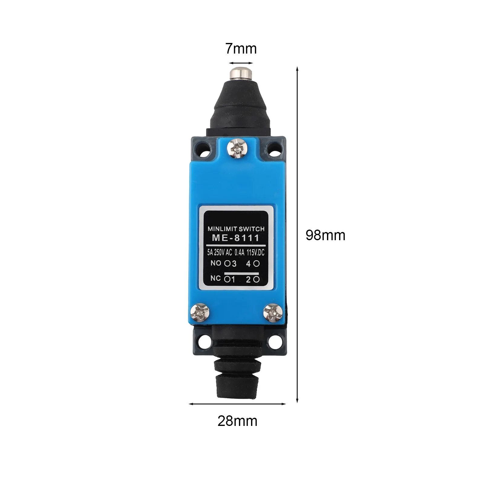 For AC Circuits 5pcs Limit Switch Momentary Switch Automatic Control 98 28 5 28 5 Mm single AC Compatibility Copper Contacts