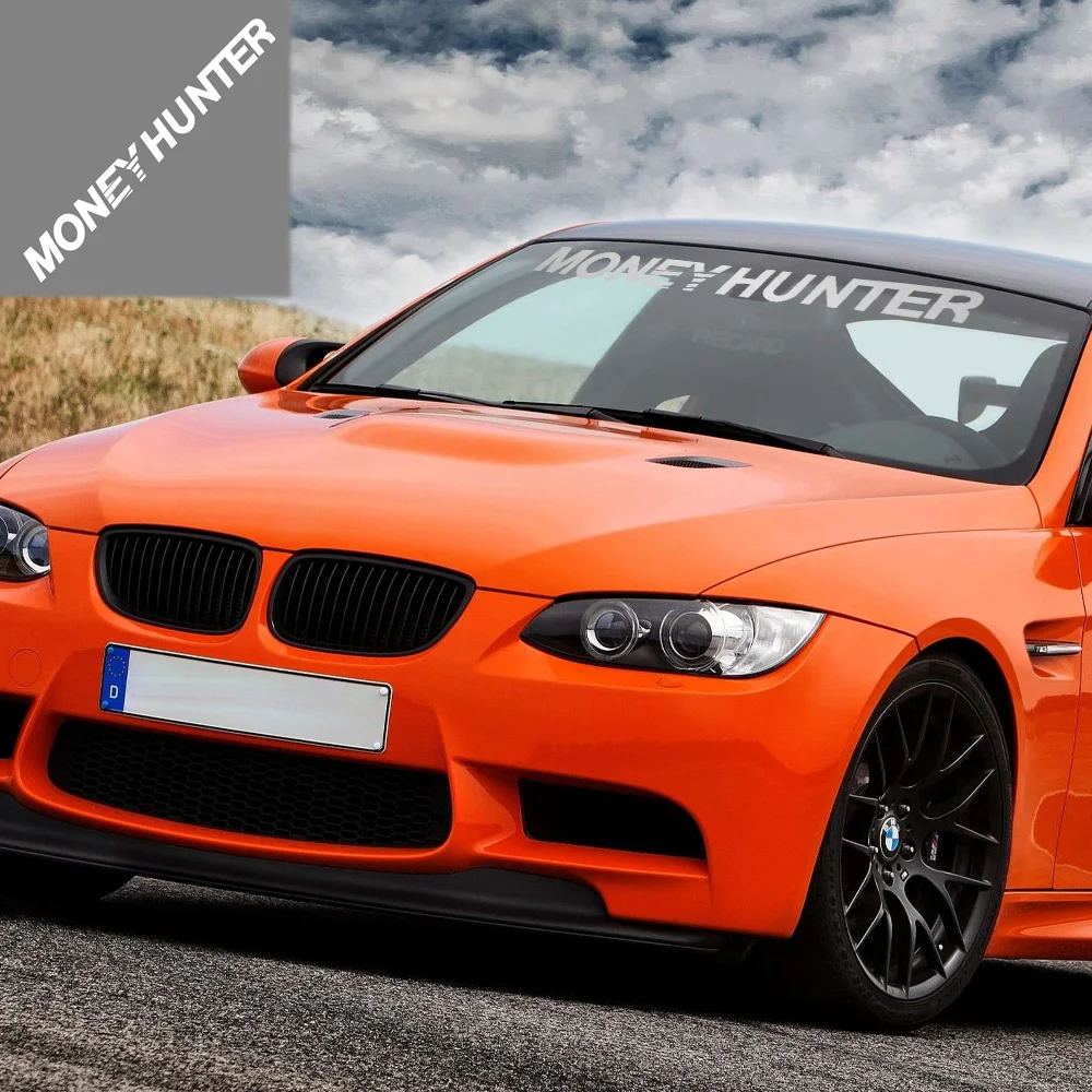 

Money Hunter Graphics Car Vinyl Stickers Waterproof Racing Body Truck Bumper Rear Window Decal Tuning Accessories