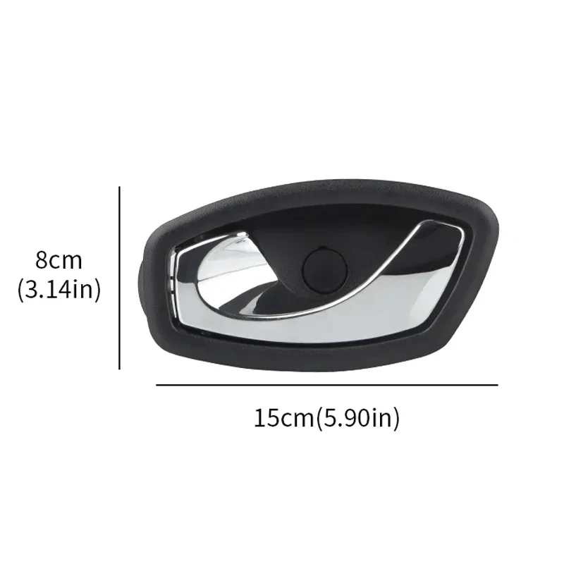 Car Interior Door Handle for Renault Fluence Megane 3 Scenic 3 Clio 4 Latitude 806710001R 826720001R 80670007R 826730001R