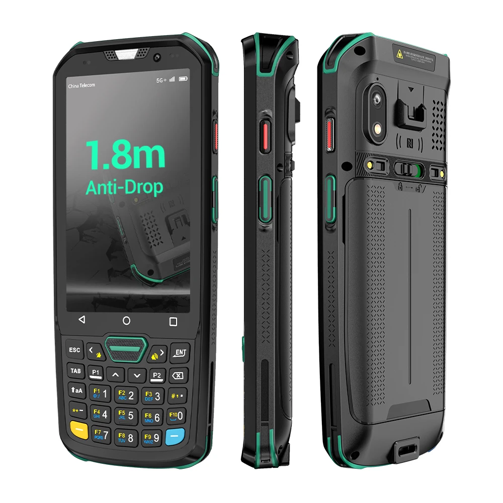 

Android 11 PDA IP68 4G Rugged Mobile Computer PDA 1D&2D Newland Barcode Scanner for Delivery Shipping Warehouse Retail Inventory