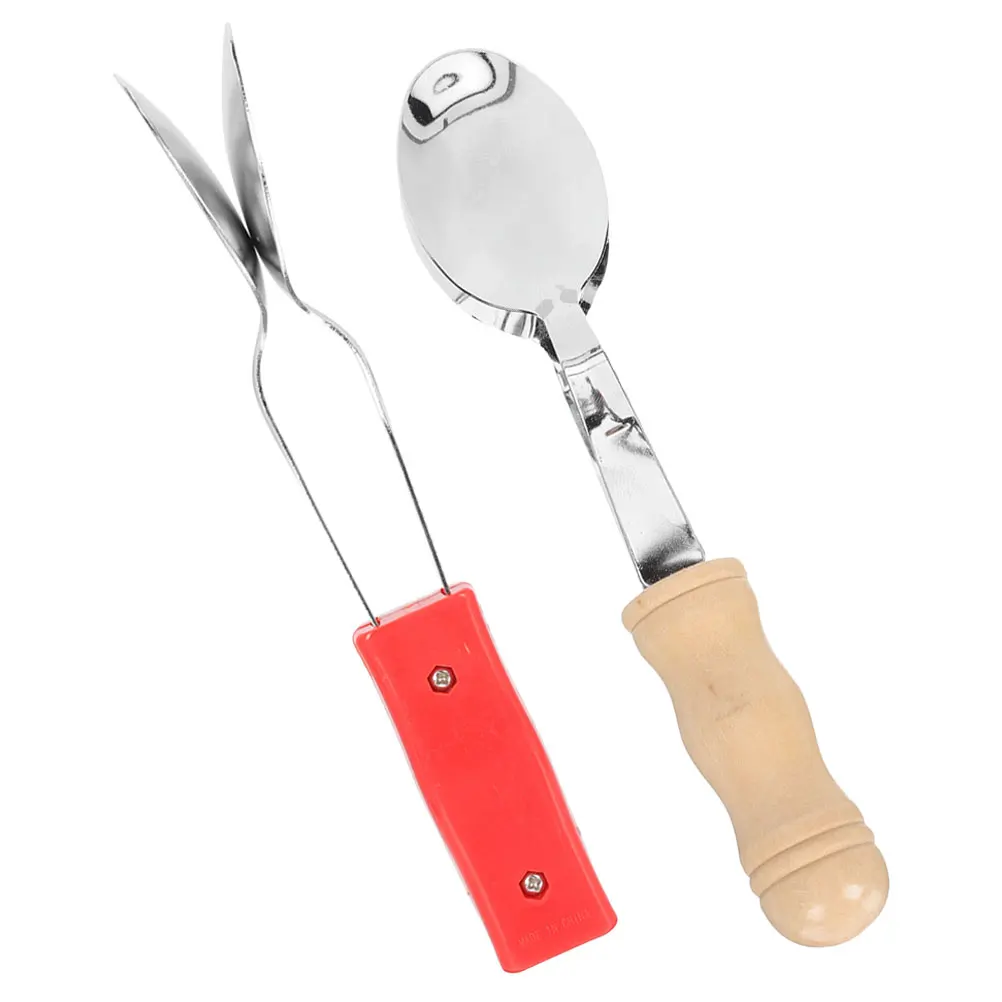 

2pcs Wooden Wind Spoon Metronome Music Spoon For Kids Percussion Instrument Child Performance Fun Plaything Small Musical