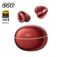 QCY Crossky C30S Clip-On Wireless Earphones Hi-Res LDAC Headphones Bluetooth 6.0 Dual-Magnet Driver Headsets 40H Sports Earbud