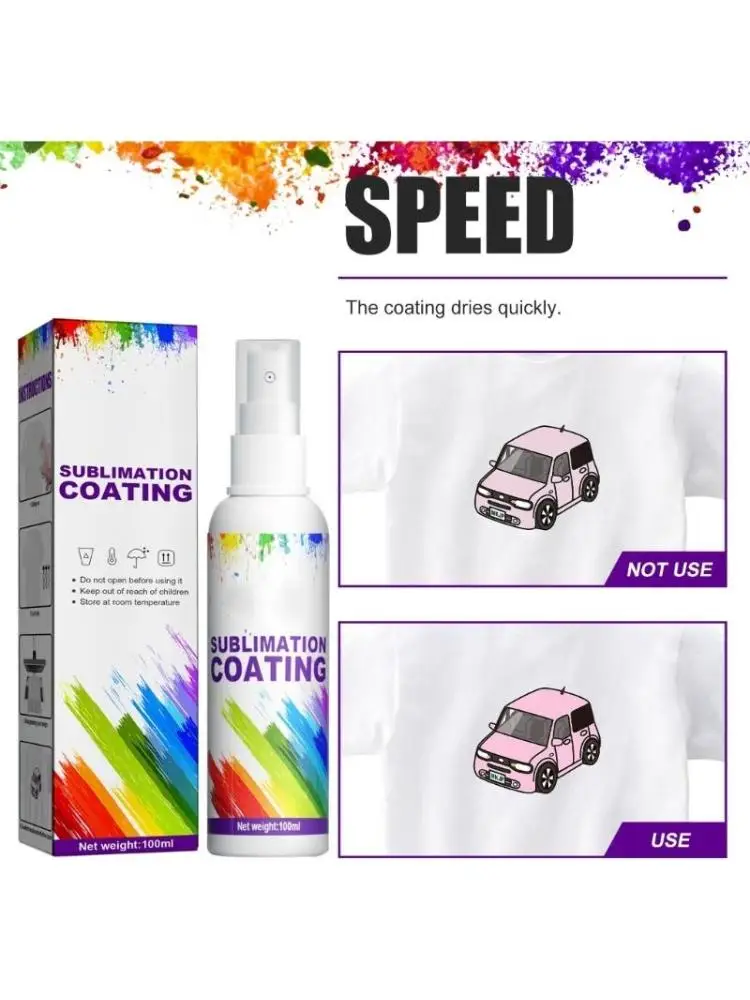 

Спрей для сублимационного покрытия. Идеально подходит для создания более ярких, насыщенных цветов. Водостойкая суперадгезия.