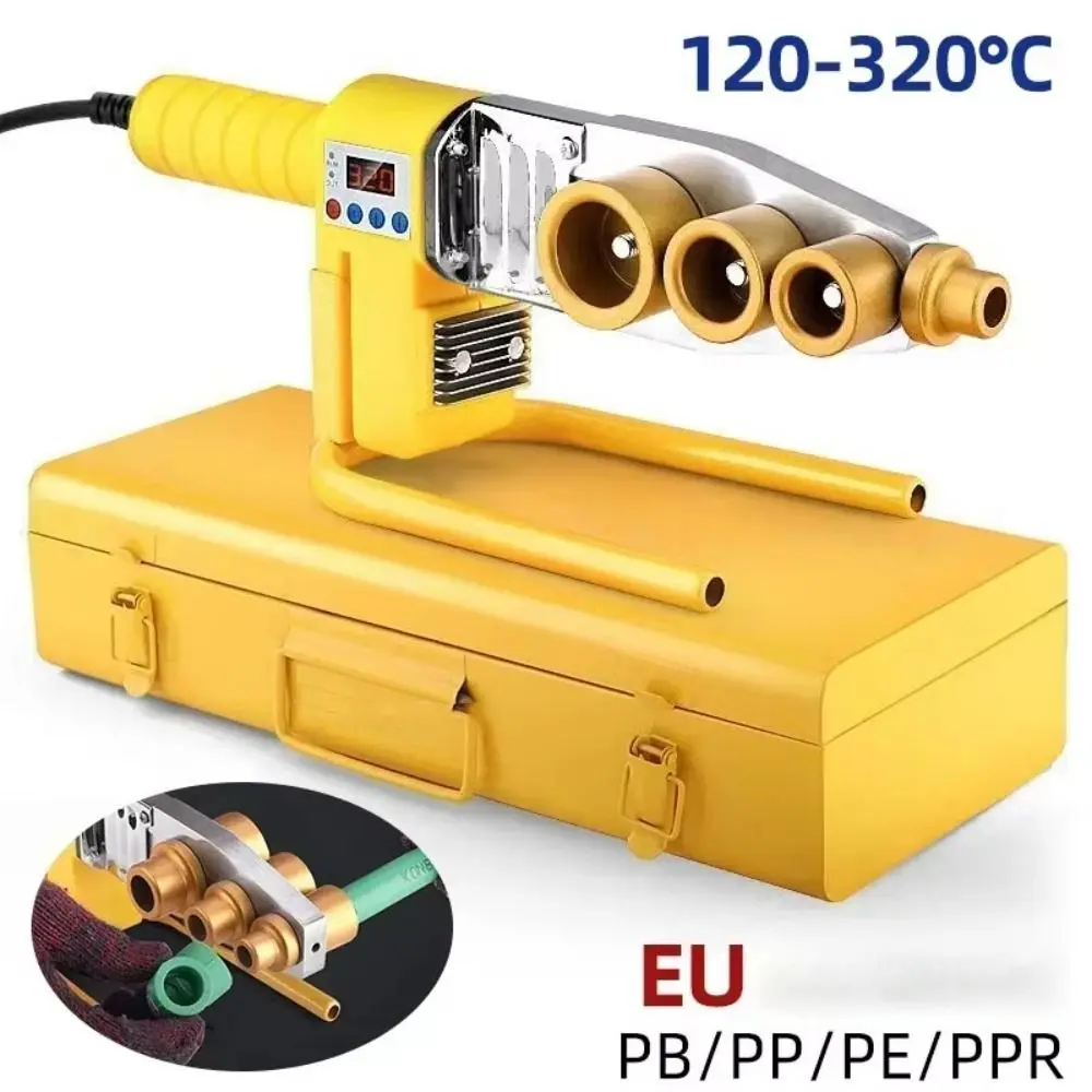 Constant Temperature Quick-Heat Welding Machine EU Plug New Design Heat Fuse Water Pipe Welder Quick-Heat Function