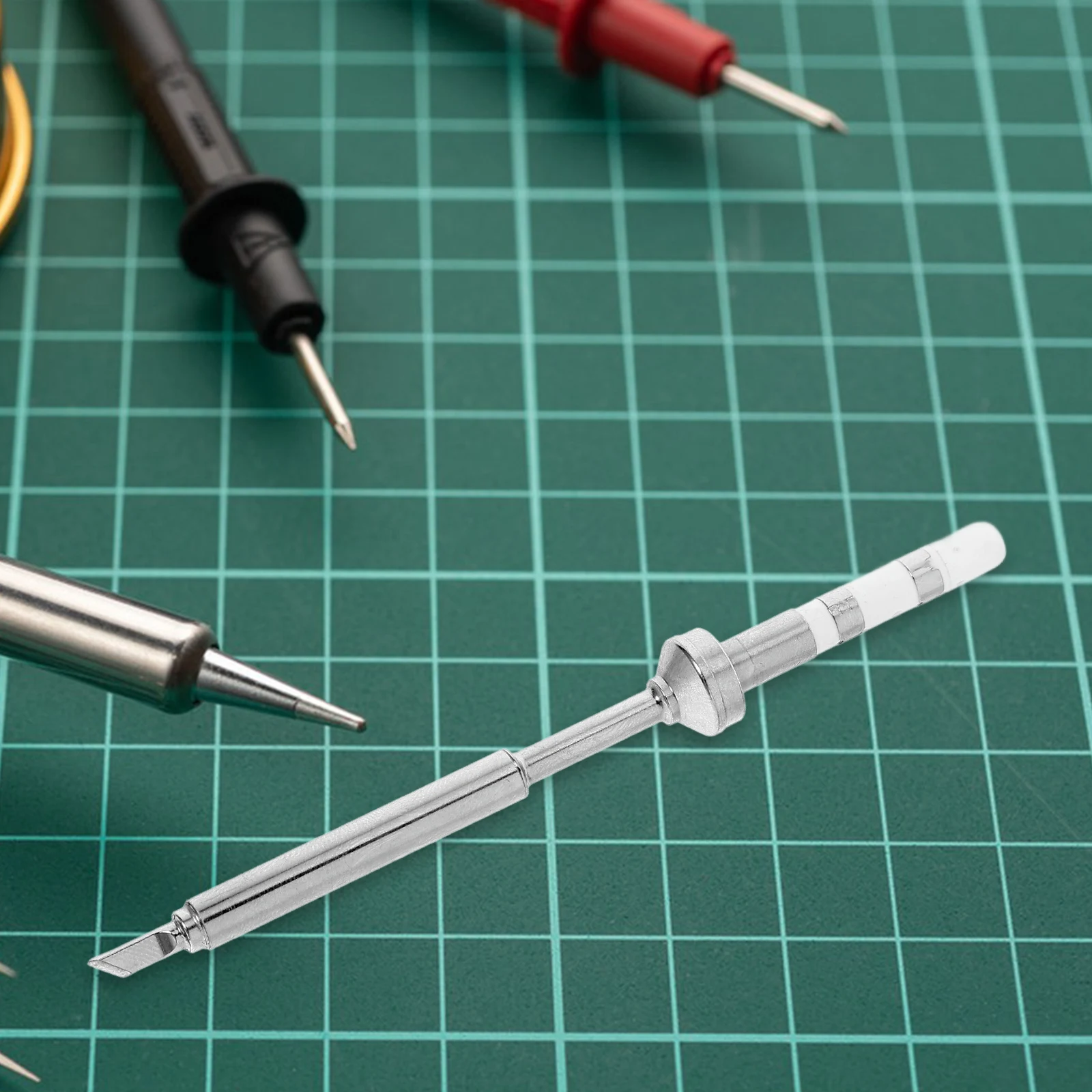 

1pcs Soldering Soldering Iron Tips Tip Ceramic Core LCD Compatible Stainless Steel Welding Tool Solder Tips Accessories