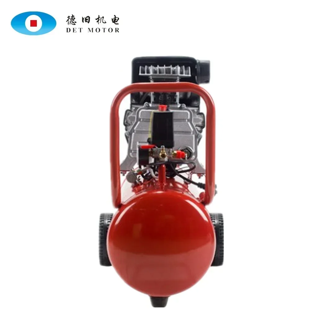 High Quantity 3HP 250L/min Piston Type Portable Direct Driven Air-compressor With Two Heads