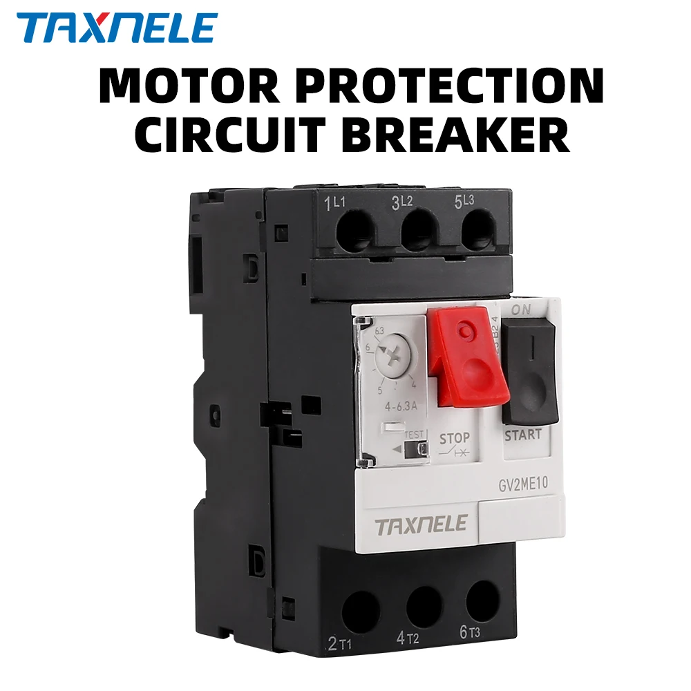 GV2ME Motor Start Protection Switch Thermal Magnetic Type Overload Short Circuit Protection Motor Circuit Breaker MPCB GV2