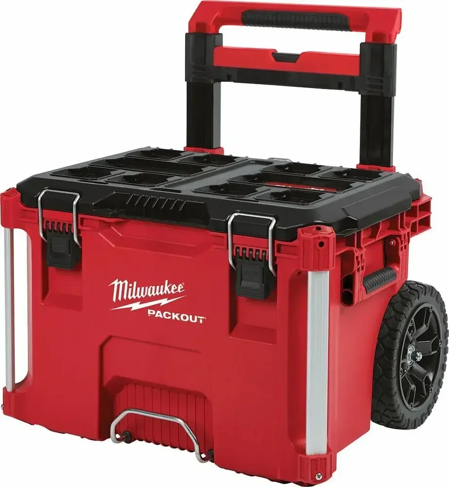 New Milwaukee 48-22-8400 Rolling Modular Stackable 3 Piece Tool Box Starter Kit