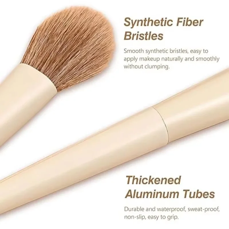 Ensemble de pinceaux de maquillage professionnels doux pour femmes, 10 à 14 pièces, ombre à paupières, fond de teint, poudre de Blush, correcteur, outils de beauté cosmétiques