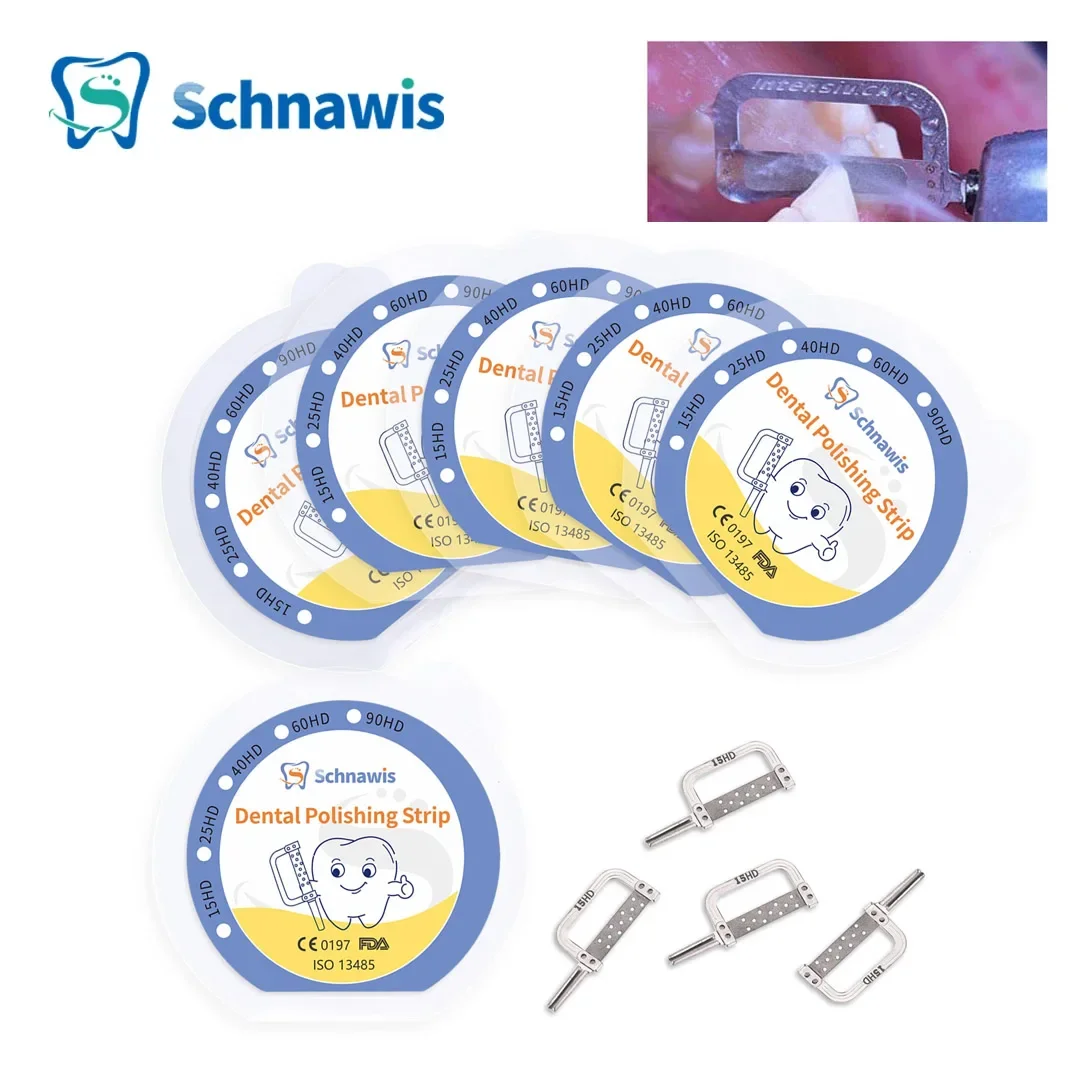 Dental Polishing Strips IR Orthodontic Interproximal Reduction Restorative Saws Metal Abrasive Polishing Strip15HD-90HD Tools