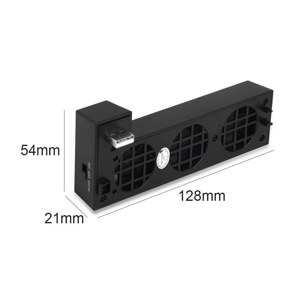 مروحة تبريد لأجهزة Xbox One X ، وحدة تحكم كونسول ، USB ، DC ، 5V ، مبرد للثلاجة