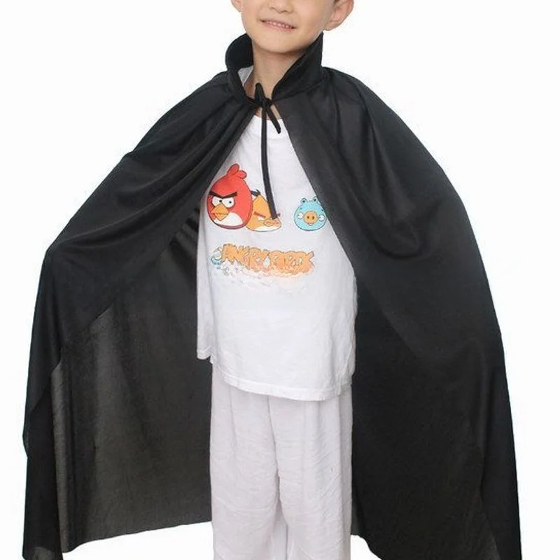 loween Costume per adulti e bambini Bla Colletto in spugna Mantello Performance Festival ow Costume Mantello con cappuccio Full Bla