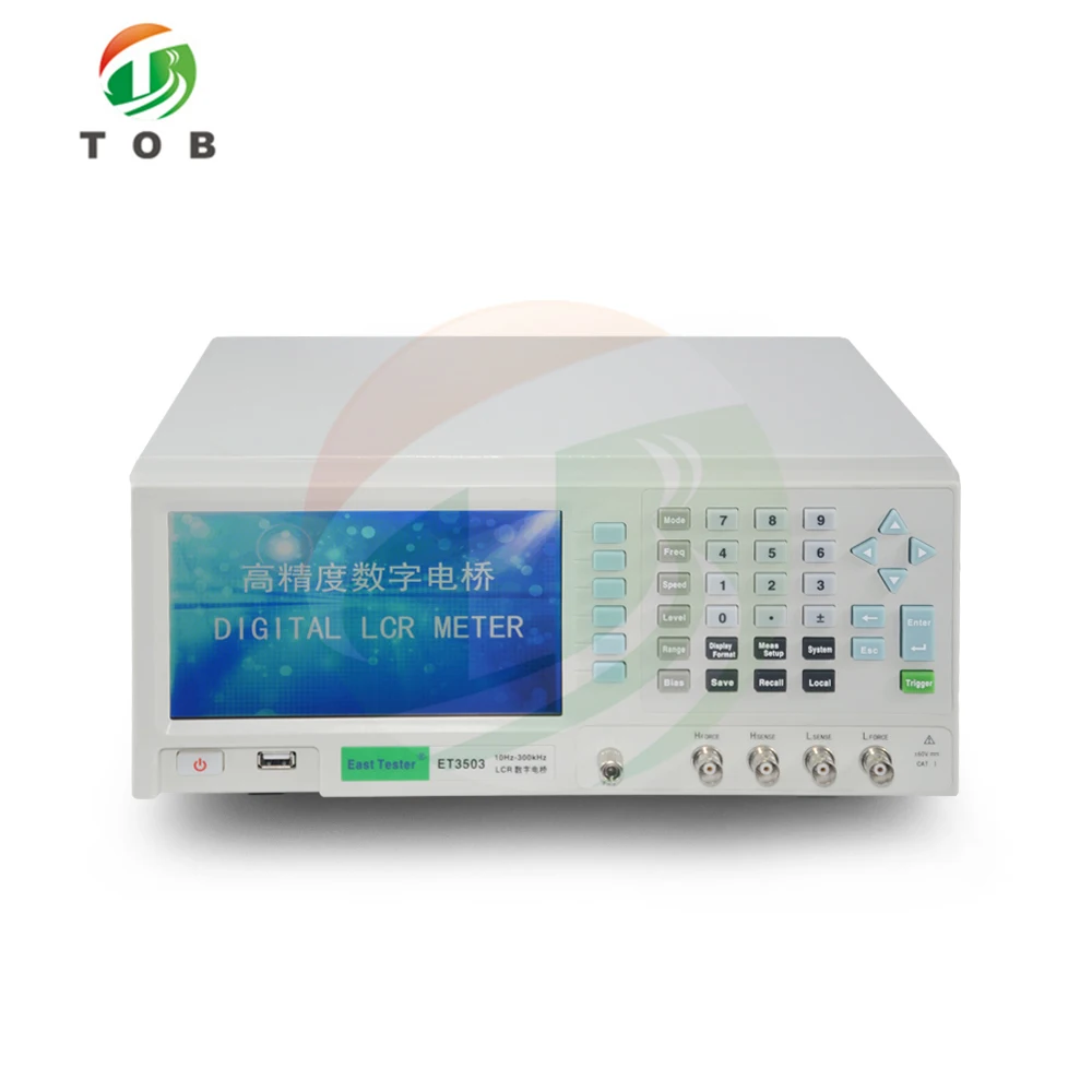 

TOB High-precision Component Parameter Analyzers Digital Bridges LCR Meter Multimeter