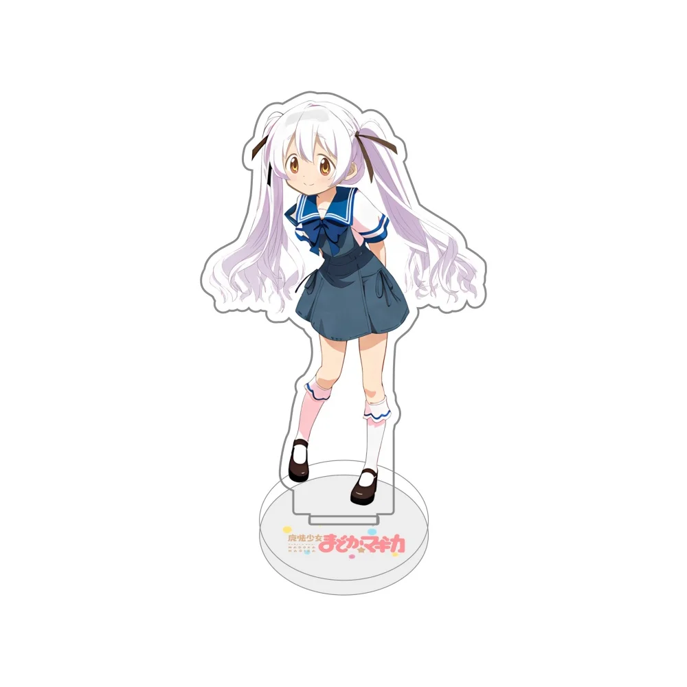 Anime Puella Magi Madoka Magica New 15cm Acrylic Stand keychain Model Madoka Kaname Homura Akemi Figure Table Decorations