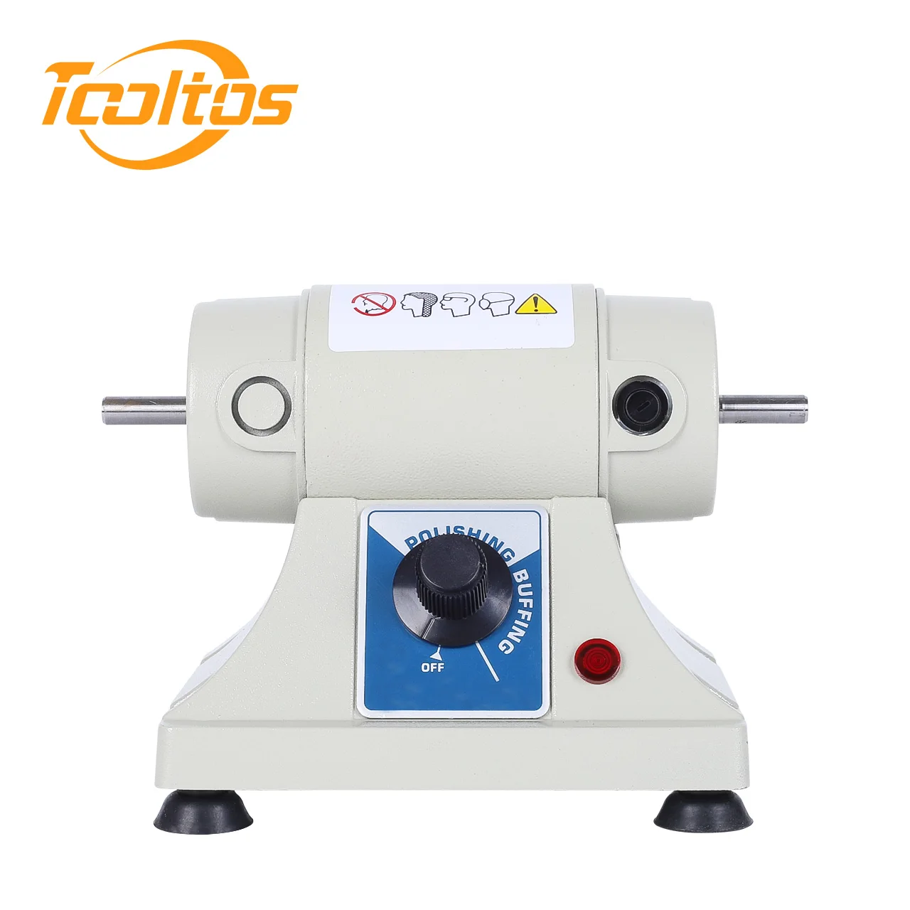 TOOLTOS Adjustable Speed Jewelry Grinding & Polishing Machine Bench Lathe Tool Kit for Jade, Metal & Amber