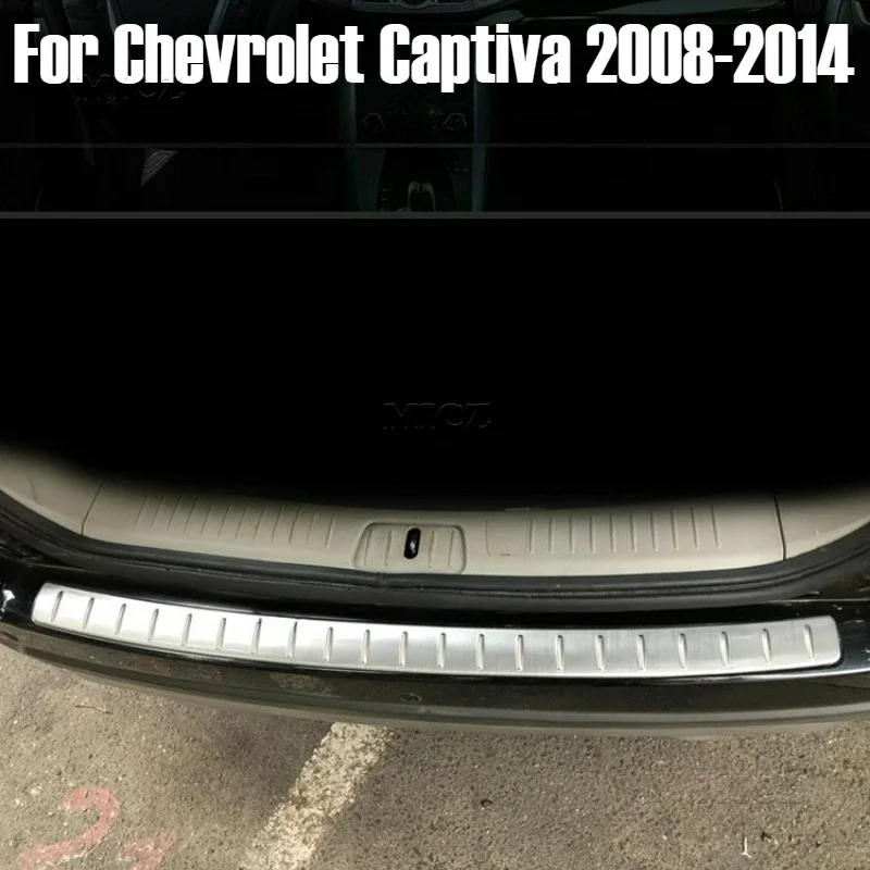 

Автомобильные аксессуары для Chevrolet Captiva 2008-2014, защита заднего бампера, порог багажника, накладка на порог, накладка на багажник, крышка багажника
