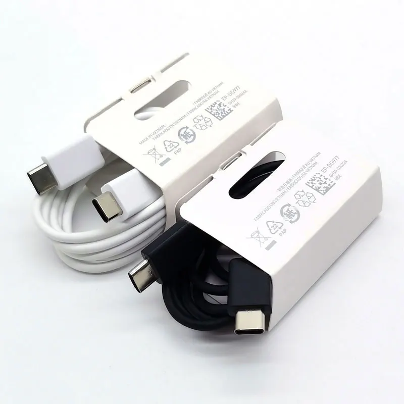 Samsung-Adaptador de cargador superrápido PD de 25W, Cable tipo C para Galaxy S24, S23, S20, S21, S22, Note 20, Ultra 10, Z, Flip Fold 6, 5, 4, 3,