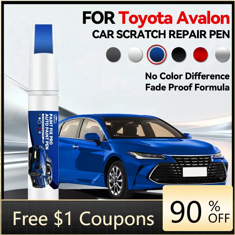 

Автомобильные аксессуары для ремонта лакокрасочного покрытия Toyota Avalon: карандаш для подкраски, средство для удаления царапин, DIY-аксессуары для авто, белый 089, красный 070, красный B