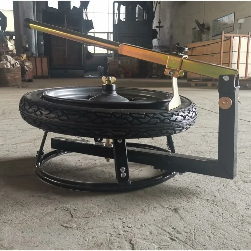 Motorcycle split type circular tire stripping machineremover, press, manual tire stripping tool