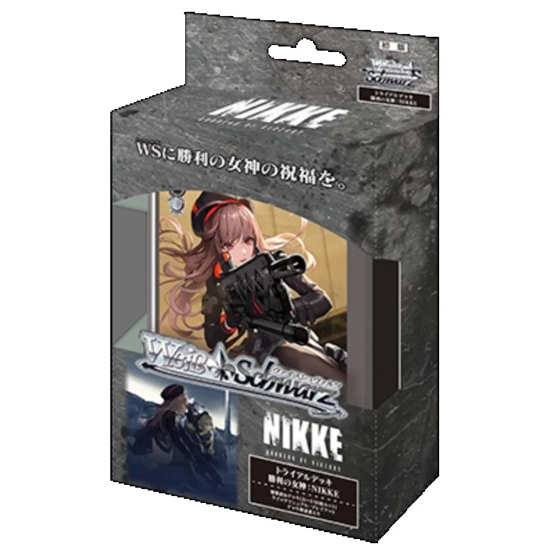 Original Weiss Schwarz Goddess of Victory NIKKE Trial Deck Ready‑to‑Play Pre‑Built TCG Cards Box Anime Collectible Hobby Toy