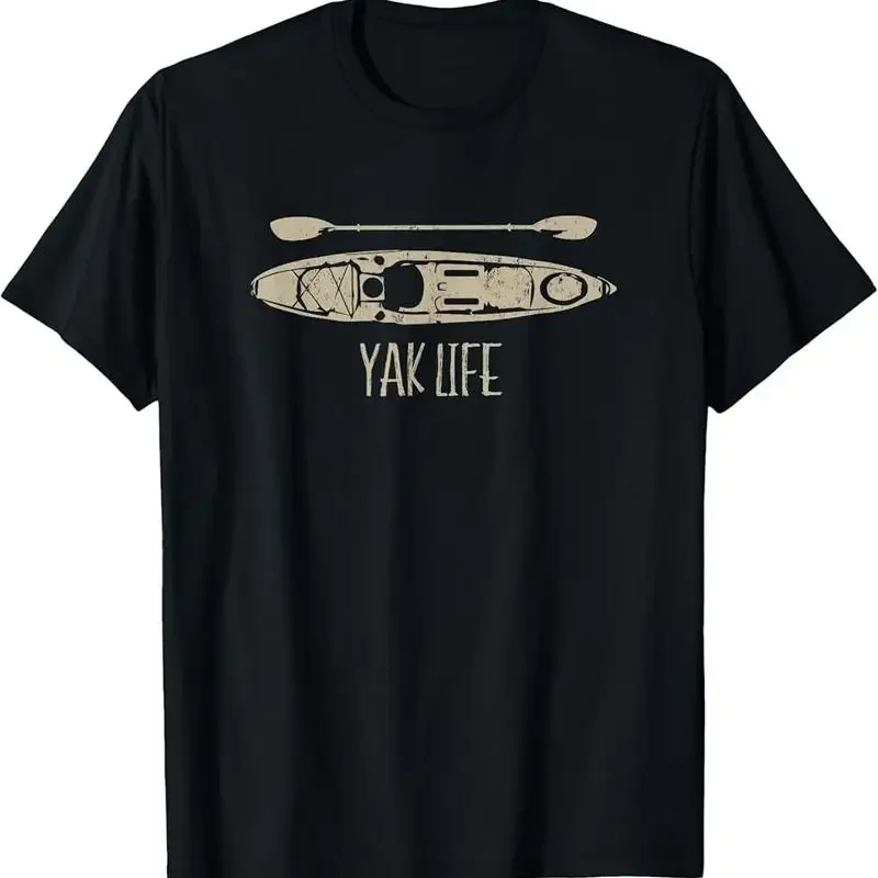 Yak Life T-Shirt Kajakfahren und Paddeln