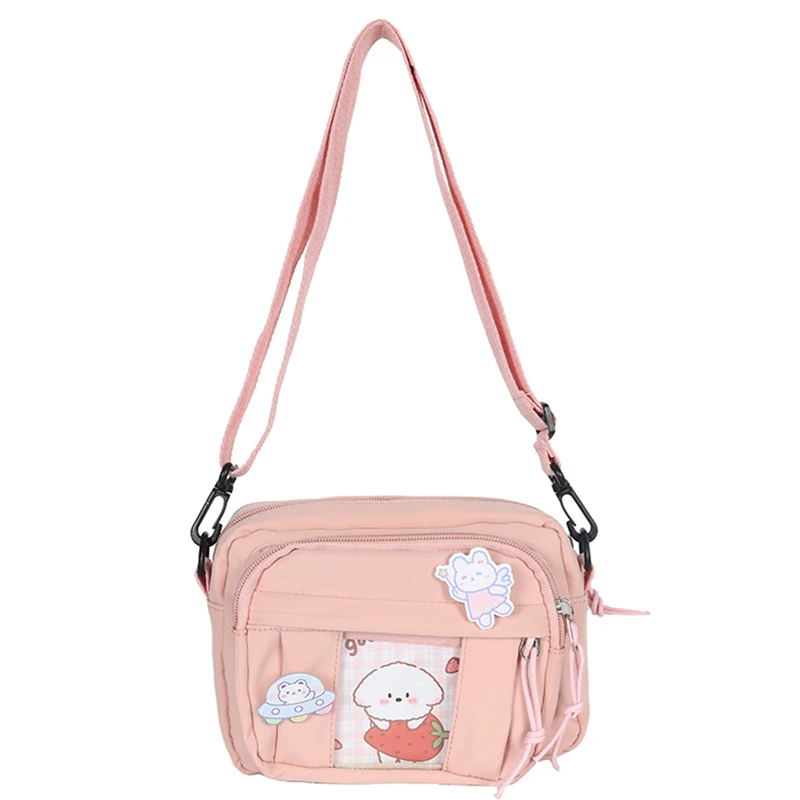 New Kawaii Bags Girls 2024 Trend JK Transparent Bag Small Crossbody Bag For Women Purses and Handbags Shoulder Bag Itabag Bolso