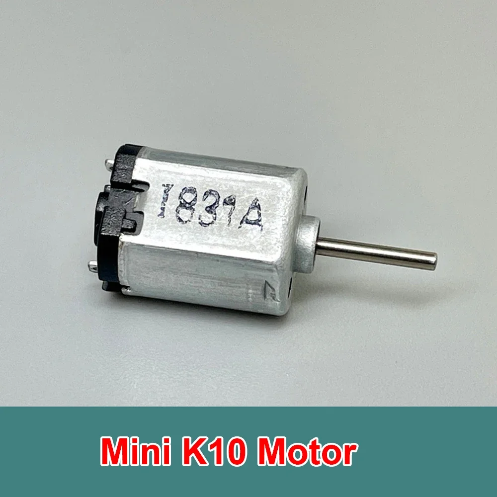 Mini K10 Motor DC1.5-5V 30810RPM High Speed Precious Metal Brush Low Noise Precision Motor Digital Camera Laptop AV Smart Lock